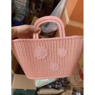 GIỎ ( LÀN ) ĐI CHỢ NHỰA DẺO MẪU MỚI/