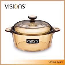 Nồi Thuỷ Tinh Visions VS-22  - Made in France - Phân phối bởi CTCP ABMA VN Showroom 52 Hoàng Diệu, P13, Q4, TPH