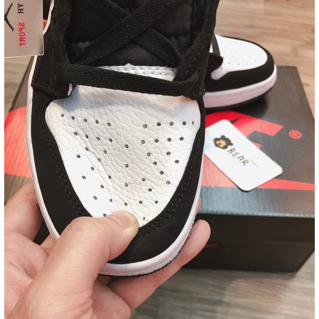 Giày thể thao Jordan 1 cam cao bản một một [CỰC CHUẨN - FULL BOX] bo viền.