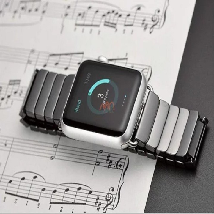 [Mã 33ELSALE hoàn 7% đơn 300K] Dây sứ - Ceramic Apple Watch Seri 1 2 3 4 5