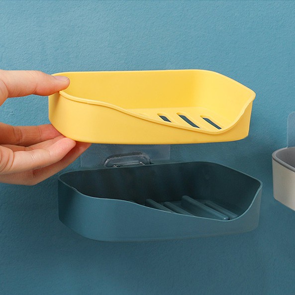 Khay Đựng Xà Bông 2 Lớp Dán Tường Nhà Tắm Cao Cấp Sang Trọng 88293 Lamon Store