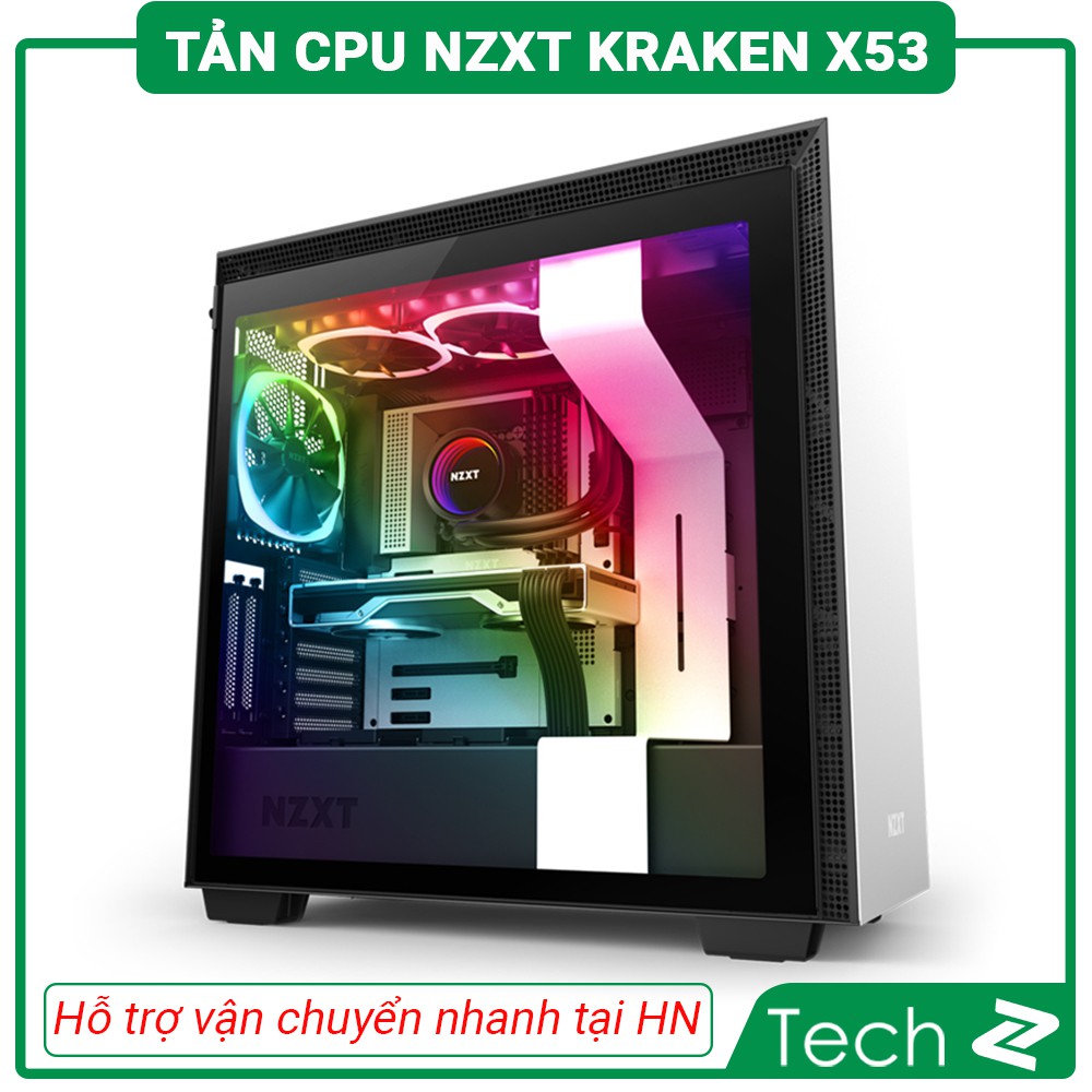 Tản nhiệt nước AIO CPU NZXT Kraken X53 RGB