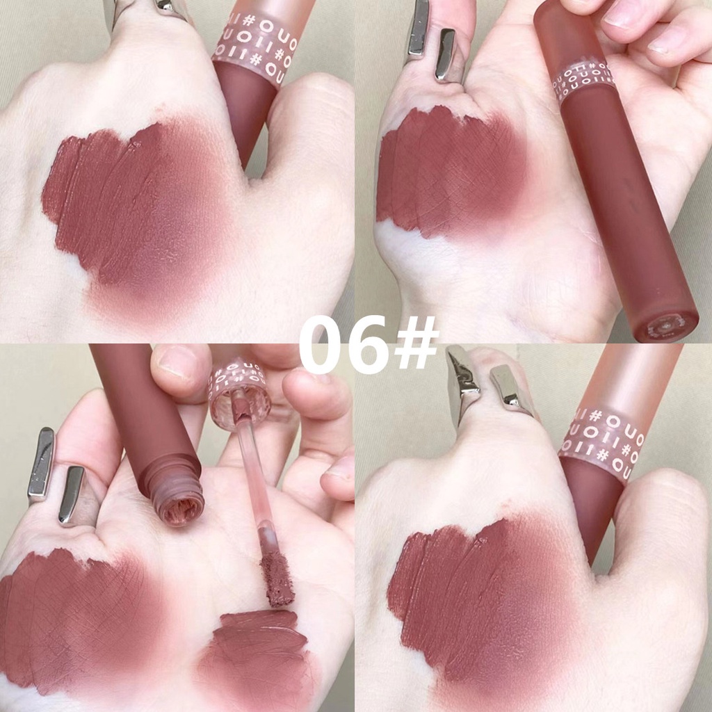 Son Lì Ouoii Dạng Lỏng Lâu Trôi Chống Thấm Nước Màu Sắc Tự Nhiên