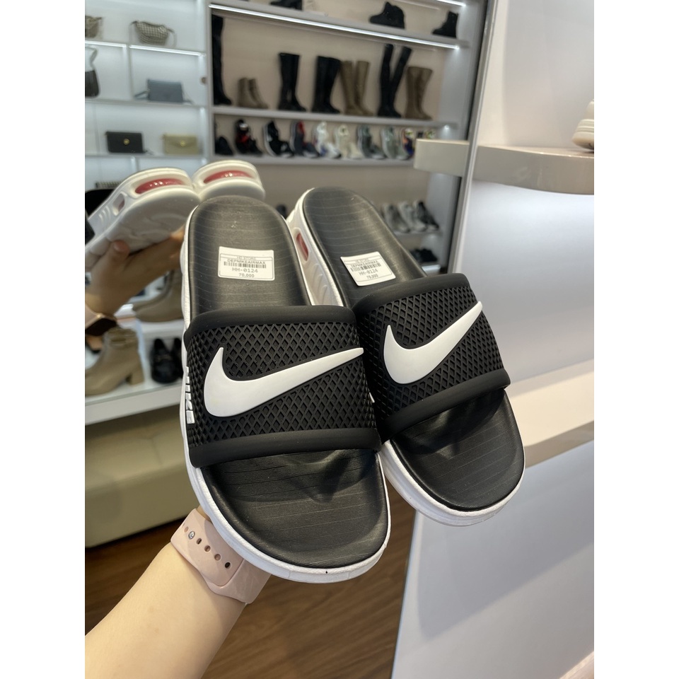 Dép nam DEPNAMAIRMAX bản ngang gắn logo full size