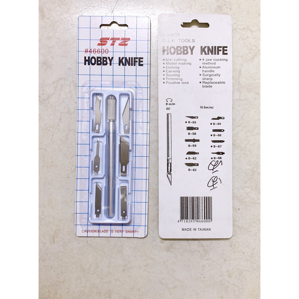 Bộ Dụng Cụ Cắt - Dao Rọc Sticker/ Washi - Nhiều Kiểu Dáng