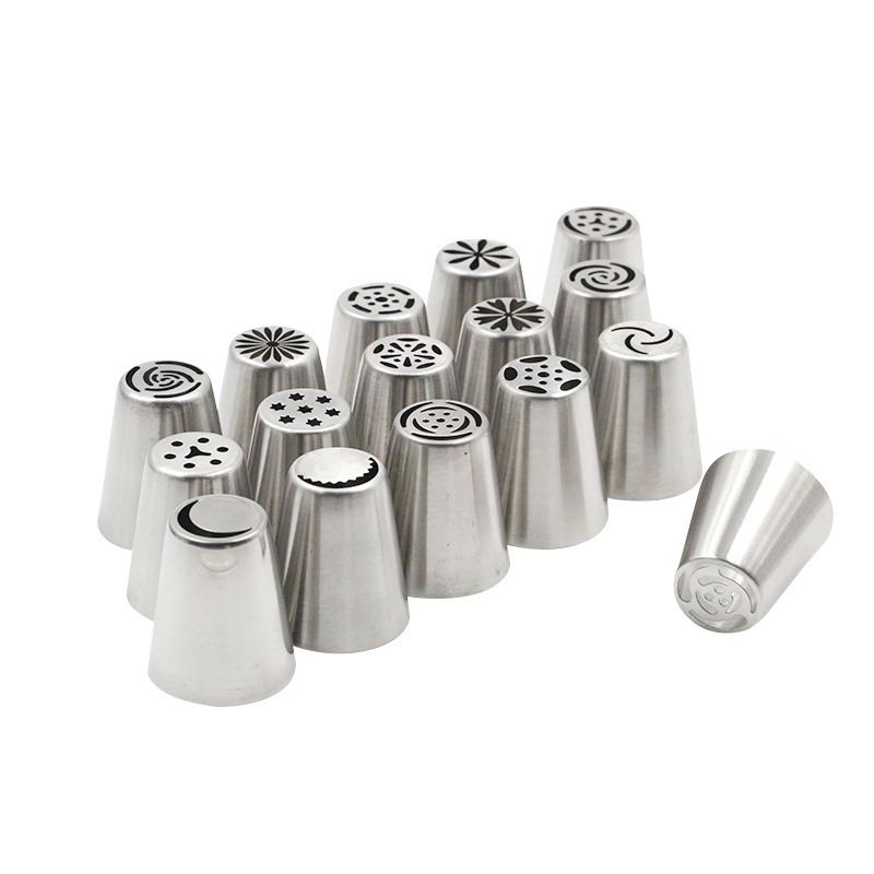 Đui bắt hoa tulip, đui bắt hoa 3D, đui hoa tulip trang trí bánh sinh nhật thép đúc liền khối, cánh mỏng nhiều kích thước