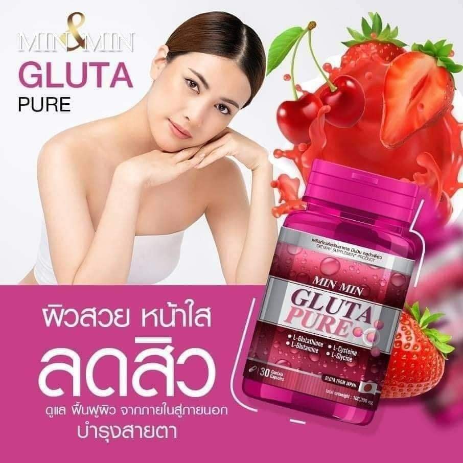 Viên Uống Trắng Da Min Min Gluta Thái Lam