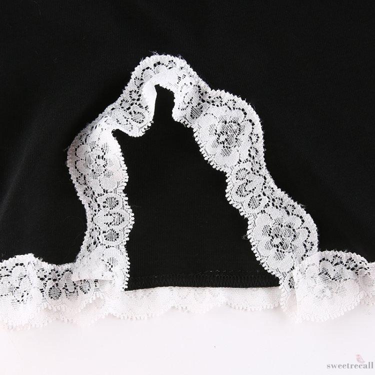 Đầm Ôm Hai Dây Phối Ren Gợi Cảm Cho Nữ | BigBuy360 - bigbuy360.vn