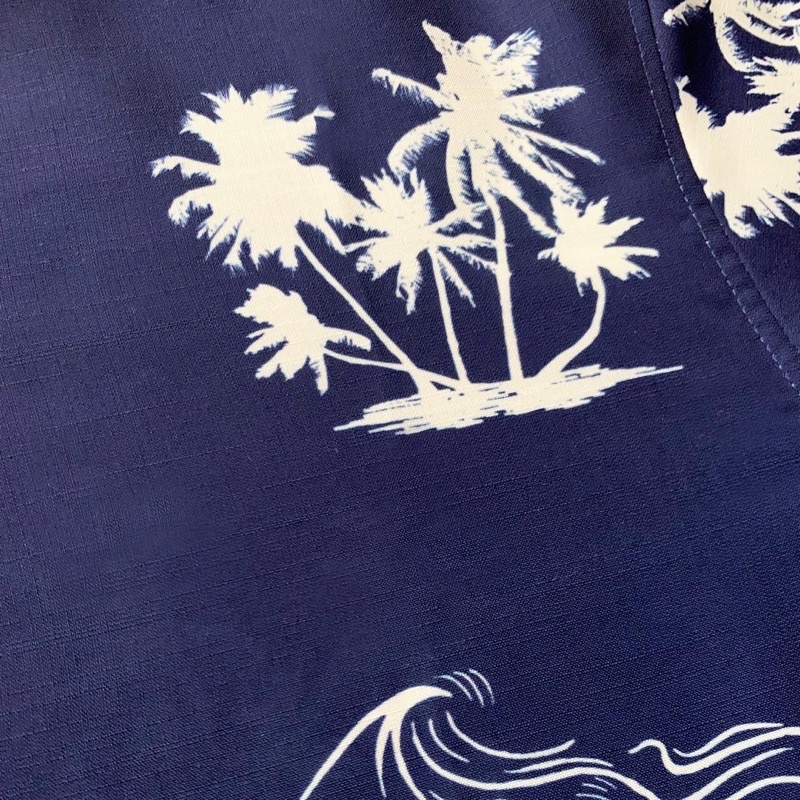 CHINLIKE - BLUE SEA SHIRT - Áo sơmi in hoạ tiết