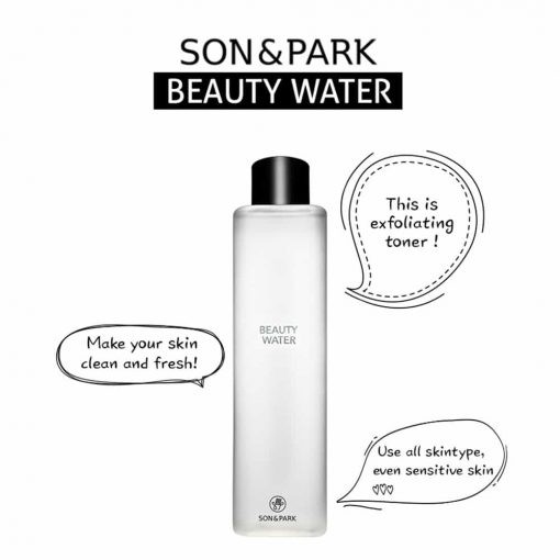 Nước Hoa Hồng Làm Đẹp Da Đa Năng Son &amp; Park Beauty Water [2 Size 60ml / 340ml]