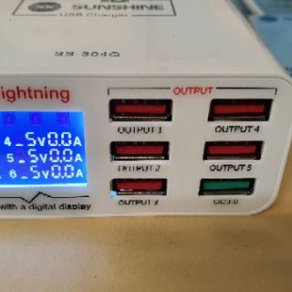 Sạc thông minh Sunshine 6 cổng