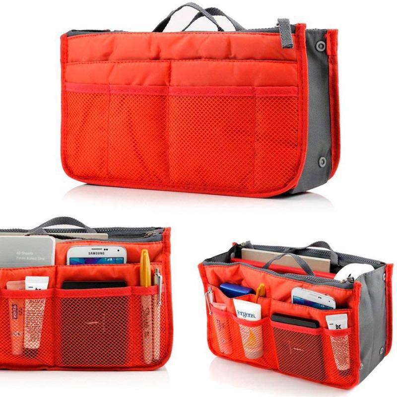 Evertoner Túi Đựng Đồ Trang Điểm Nhiều Ngăn Gọn Gàng Cho Nữ