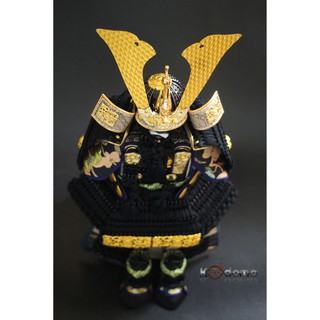 Búp bê Samurai , búp bê Nhật Bản .  Y5 ĐEN