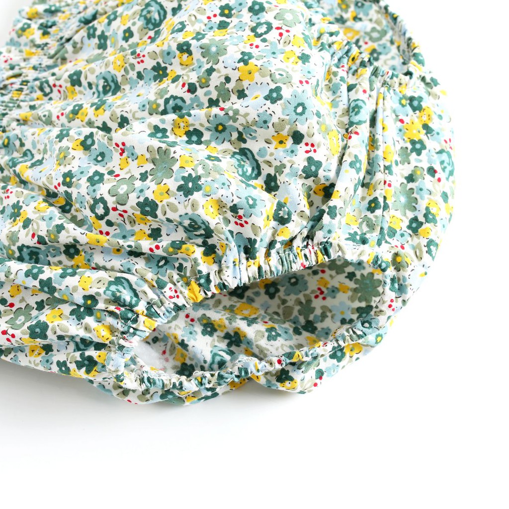 Bộ Đồ Sanlutoz Dành Cho Bé Gái Thiết Kế In Hoa Làm Từ Cotton