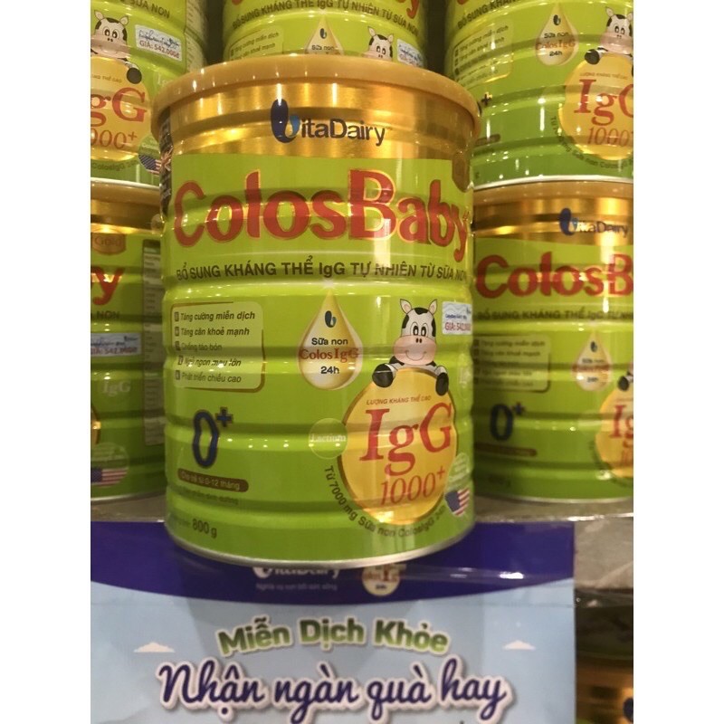 sữa Colosbaby gold số 0(800g)