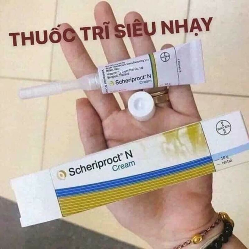 Kem bôi teo trĩ Scheripoct