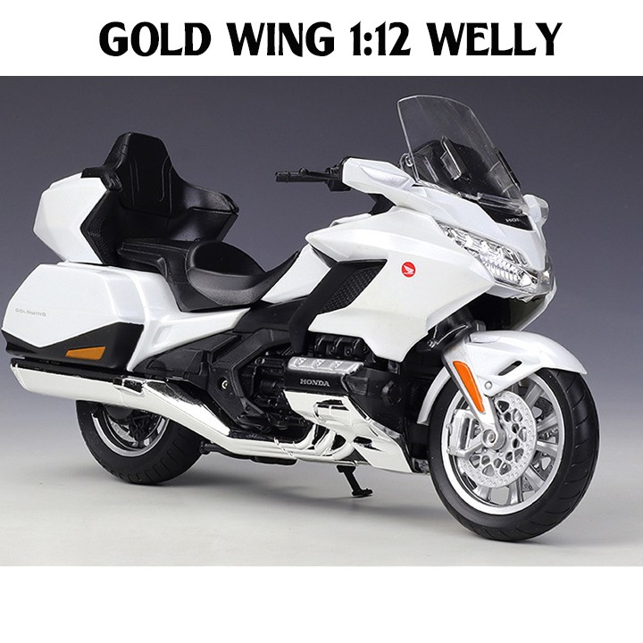 Mô hình moto Honda Goldwing 2020 tỉ lệ 1:12 WELLY