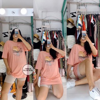 Plussize áo thun form dài bigsize wild fable bigsize