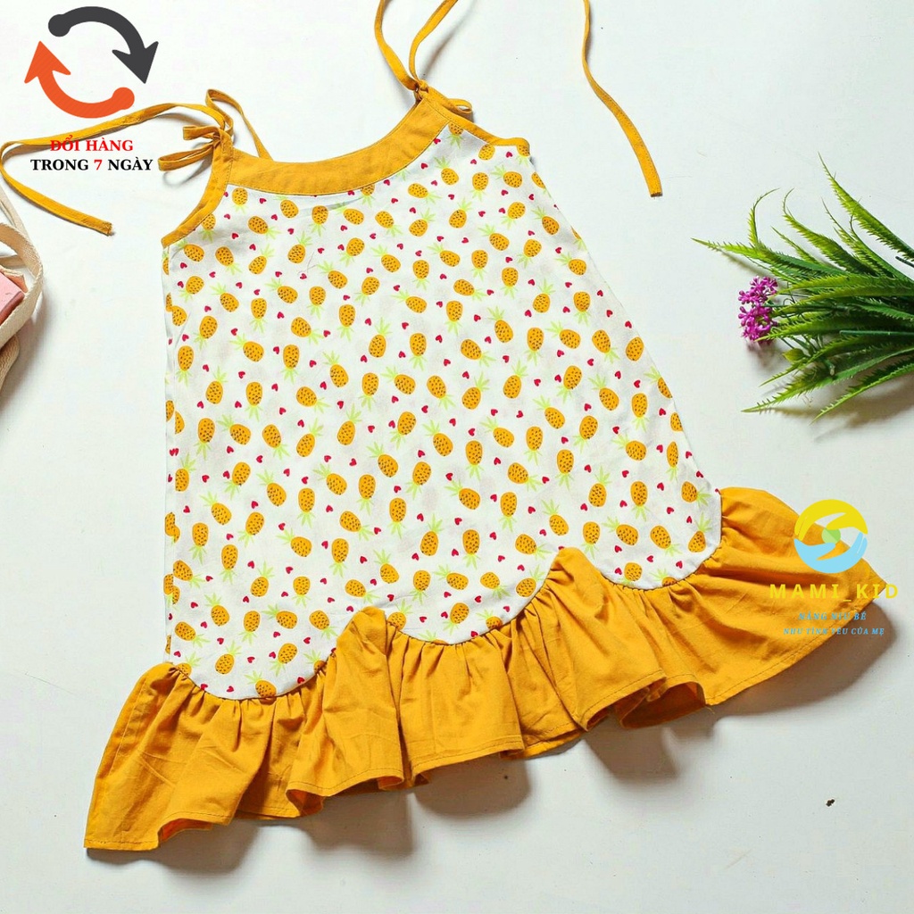 váy xinh cho bé gái 1-7 tuổi 2 dây đuôi cá 10-25kg ,mamikid