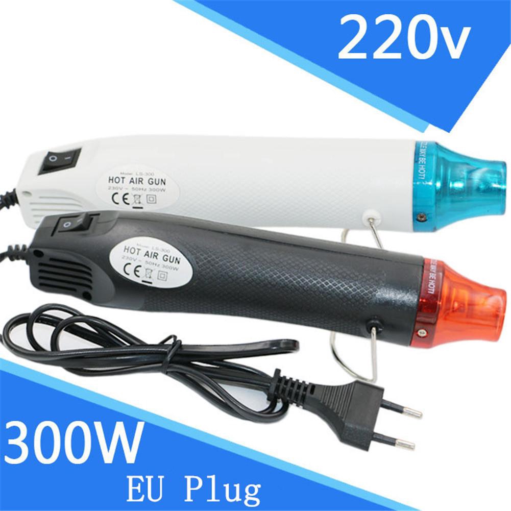 Súng hơi nóng điện 300W US Súng nhiệt 110 V / EU Công cụ DIY cho đồ chơi bùn / tem cao su / màng co