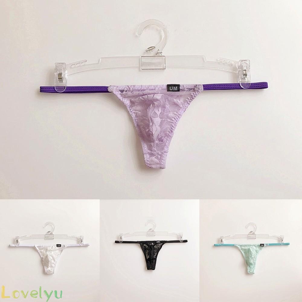 Quần lót nam chất liệu polyester 100% phối ren thoáng khí hàng mới