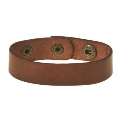 Vòng Tay Da Bò 2 Chế Độ Nút Bấm Saigon Leather VT001