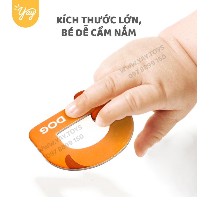 [2 MẪU] Bộ Chữ Cái &amp; Số Đếm Nam Châm cho bé 3+ - Mideer