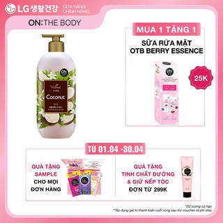 Sữa Tắm On the body Natural Coconut 500g