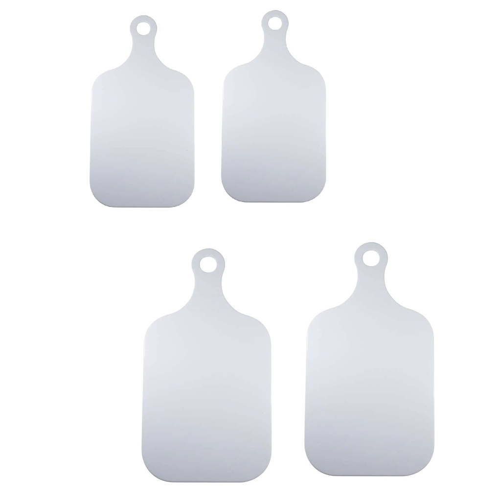 Daiso Thớt Nhựa Nhà Bếp 18.5X0.4X34Cm (Cai) Cutting Board With Handle -340Mm X 185Mm X T4Mm - 13.4In X 7.3In X 0.2In-