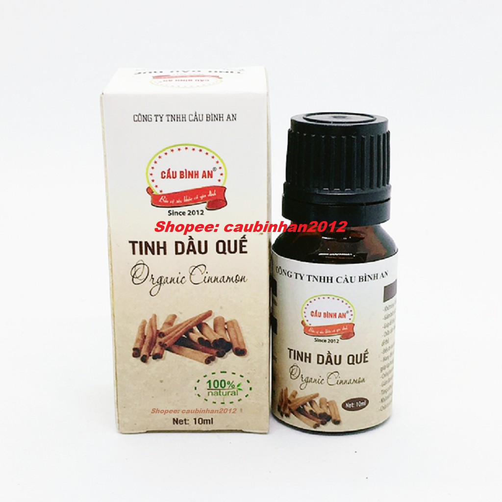 Tinh Dầu Quế Cầu Bình An Chai 10ml Nguyên Chất 100%