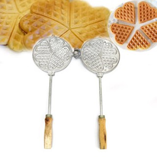 Khuôn Làm Bánh Tàn Ong Nướng Waffle Ăn Kem Thơm Ngon