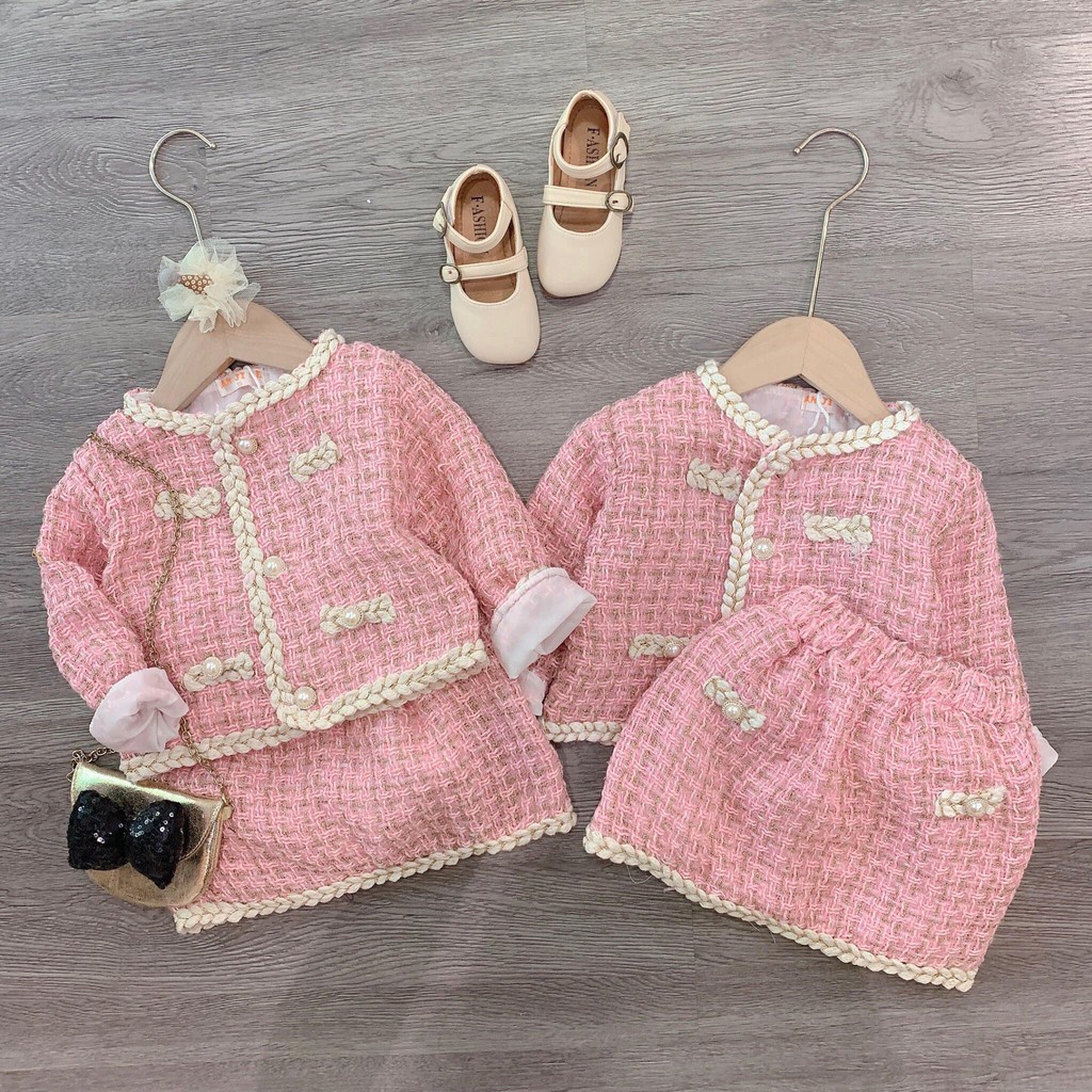 Váy dạ rời hồng