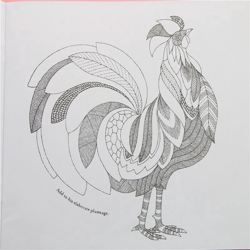 Sách Tô Màu 24 Trang Chủ Đề Động Vật Tiếng Anh Giúp Giảm Căng Thẳng