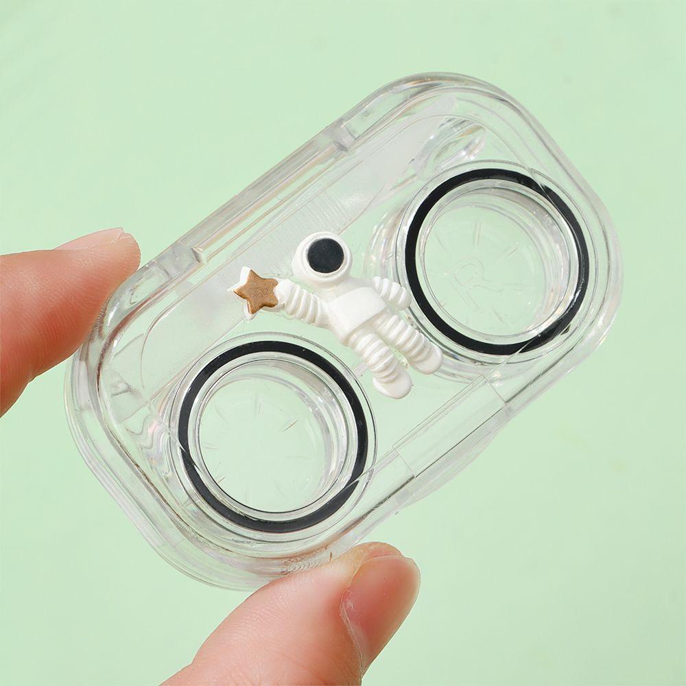 ESPO Hộp Đựng Kính Áp Tròng Mini Trong Suốt Dễ Mang Theo