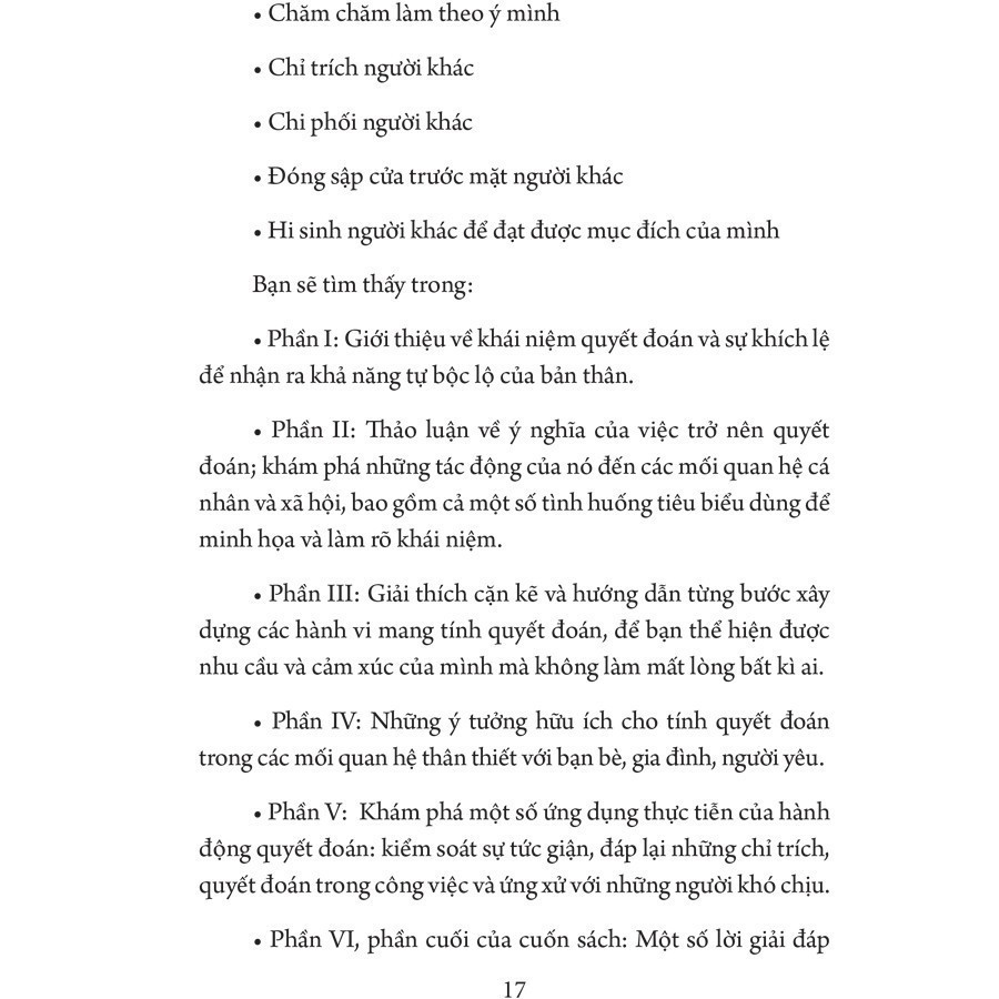 Sách: Quyền Lợi Hoàn Hảo - Quyết Đoán, Bình Đẳng Trong Các Mối Quan Hệ Và Cuộc Sống [Minh Long]