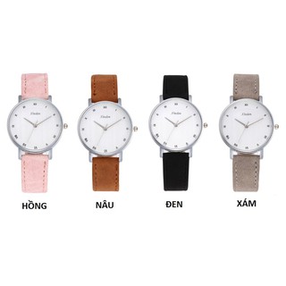 [PHỤ KIỆN GIÁ RẺ] (GIRL XINH)ĐỒNG HỒ NỮ XINSLON XSL618-4 DÂY DA CỰC ĐẸP AH436