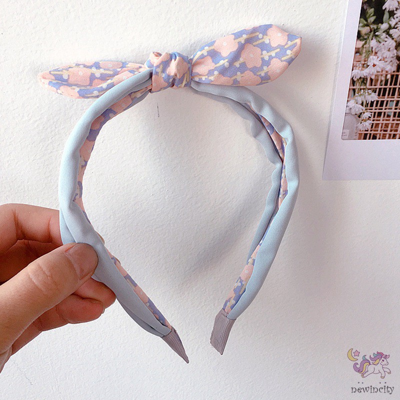 Băng Đô Cài Tóc Họa Tiết Hoa Đáng Yêu Cho Bé Gái