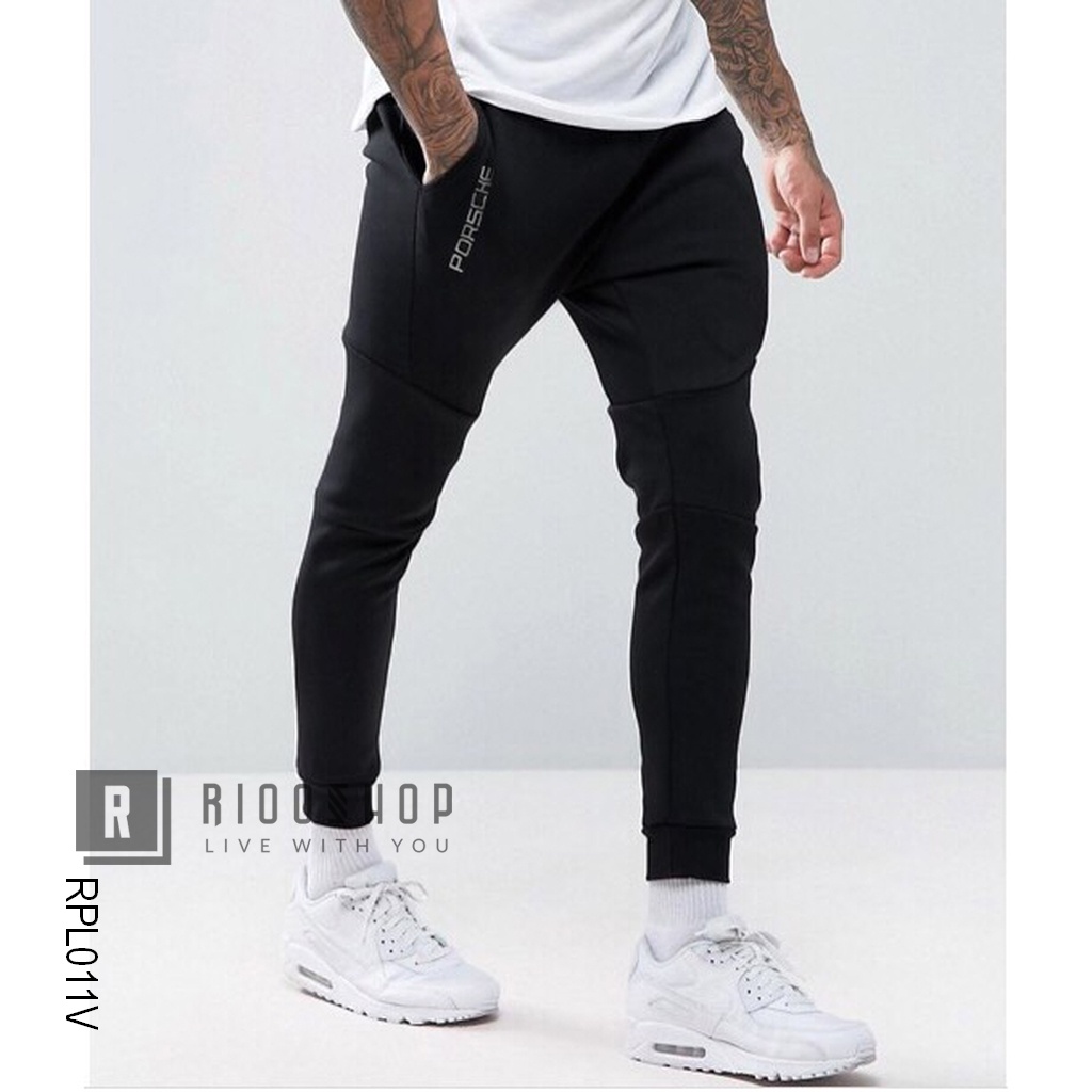 Quần thun thể thao nam jogger cao cấp mới Por RPL011 - quần dài nam đẹp Riooshop