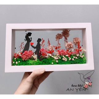 TRANH 3D HOA KHÔ CẦU HÔN