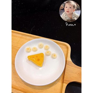 Khuôn silicon hình phô mai 3D là thạch rau câu/pudding cho bé lth15