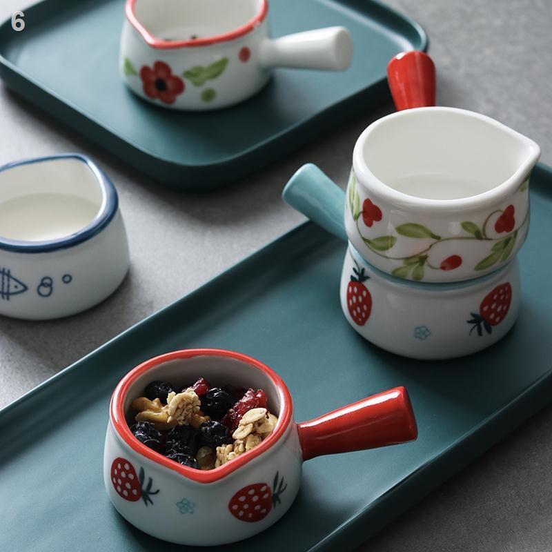Bình đựng sữa bằng gốm Nhật Bản có tay cầm mini, nhỏ, cốc sữa, cầm, đĩa nước sốt, cà phê Gia dụng
