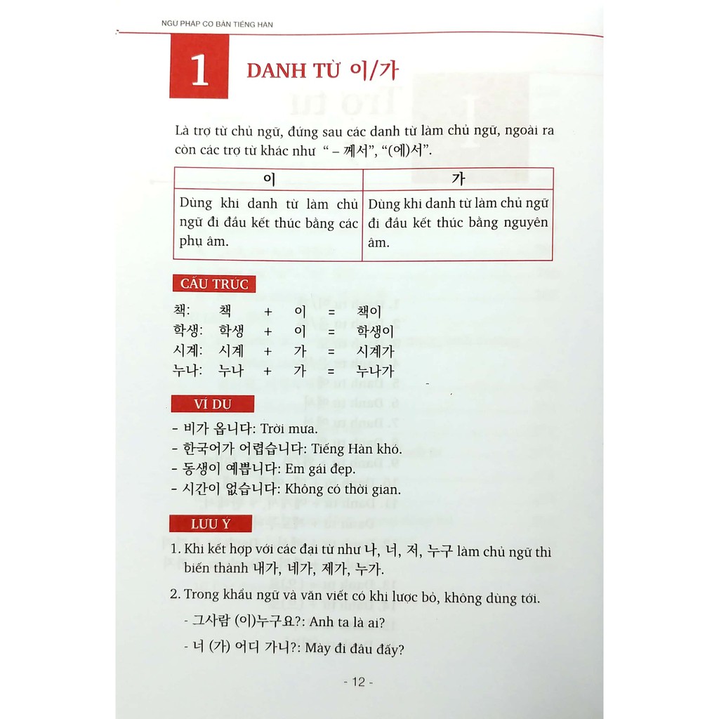 Sách Ngữ Pháp Cơ Bản Tiếng Hàn -  First News