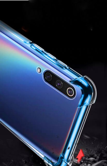 Ốp lưng Xiaomi Mi 9SE dẻo trong suốt Lồi 4 Góc siêu bảo vệ máy hạn chế ố vàng