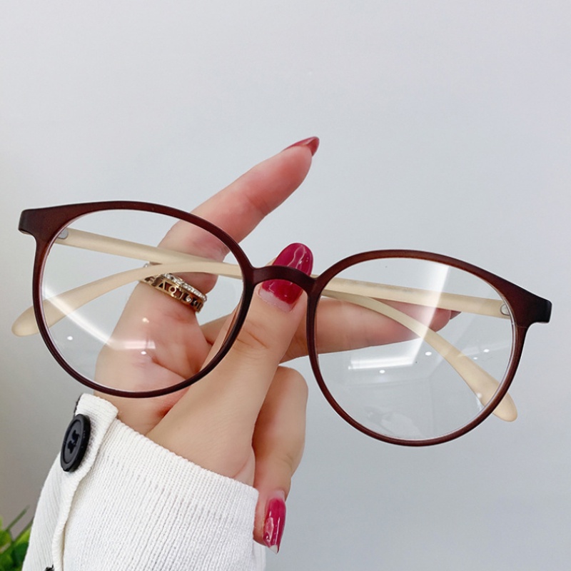 (KIQI-FASHION) COD Mắt Kính Chống Bức Xạ Phong Cách Hàn Quốc Thời Trang Cho Nữ