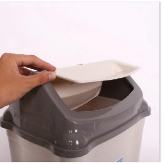 THÙNG RÁC LẬT SONG LONG 60L