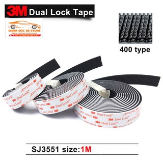 1 Mét Miếng Dán Cường Lực 3M Dual Lock SJ3551 - Băng keo 3M