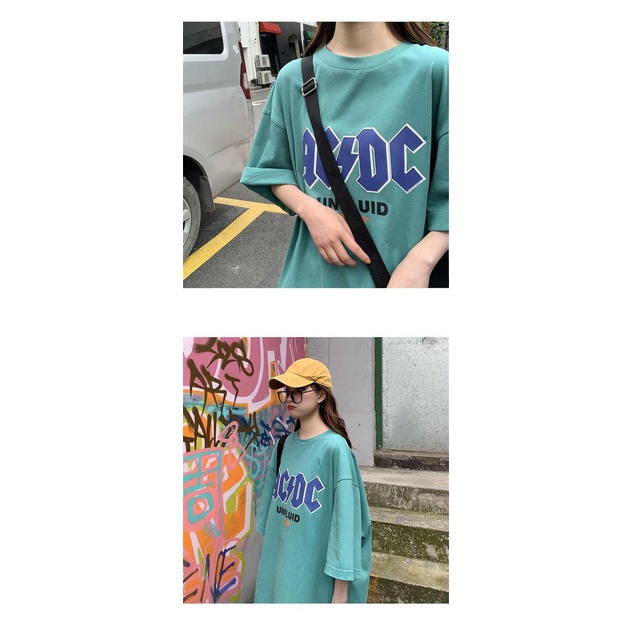 Summer T-shirt women's short sleeve loose Korean style versatile Harajuku style for students ins trendy casual print top