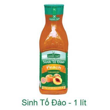 Sinh Tố Đào Golden Farm 1Lit