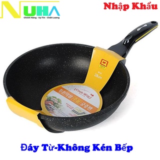 Chảo đá chống dính CookWay đáy từ SSWIH4-30 size 30cm,sâu lòng, nhập khẩu hàn quốc-Không kén bếp