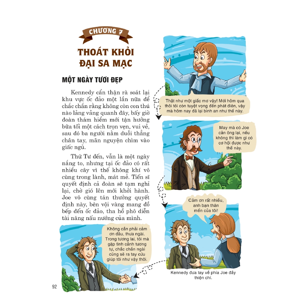 Sách - Khám Phá Khoa Học Từ Văn Học Kinh Điển - Năm Tuần Trên Khinh Khí Cầu